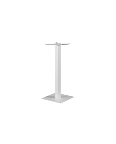 Stolik Alfa Bar biały blat HPL