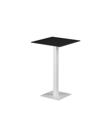 Stolik Alfa Bar biały blat HPL