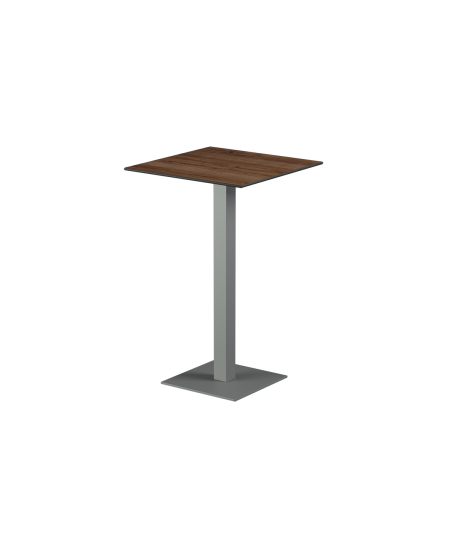 Stolik Alfa Bar szary blat HPL