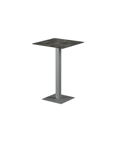 Stolik Alfa Bar szary blat HPL