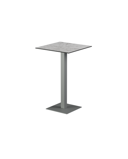 Stolik Alfa Bar szary blat HPL