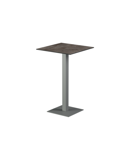 Stolik Alfa Bar szary blat HPL