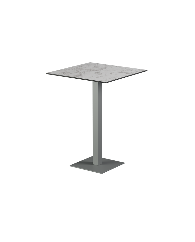 Stolik Alfa Bar szary blat HPL