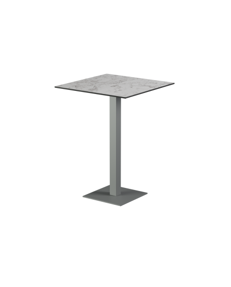 Stolik Alfa Bar szary blat HPL