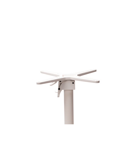 Stolik Cross Comfort biały blat HPL