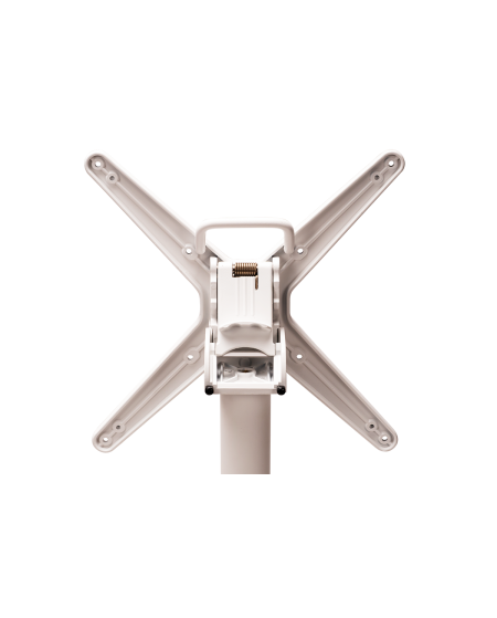 Stolik Cross Comfort biały blat HPL