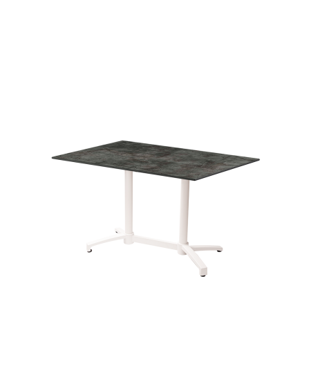 Stolik Cross Comfort Duo biały blat HPL