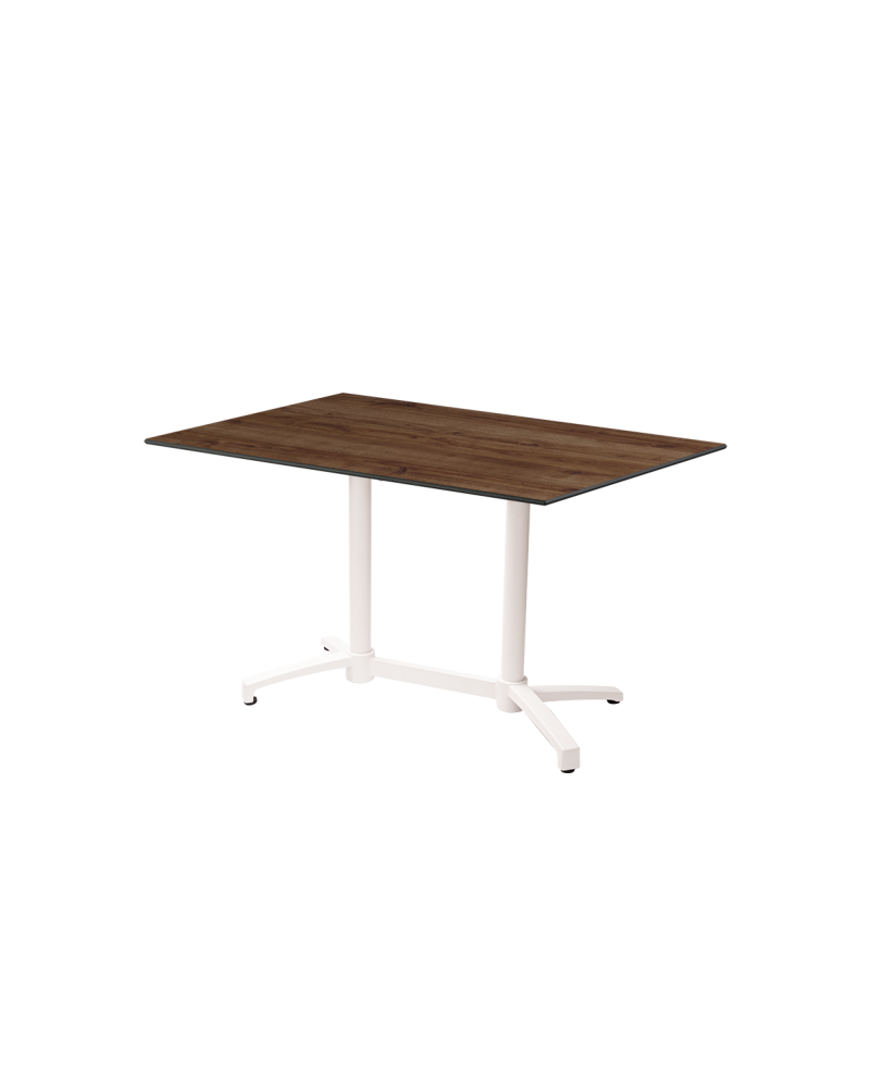 Stolik Cross Comfort Duo biały blat HPL