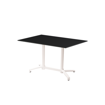 Stolik Cross Comfort Duo biały blat HPL
