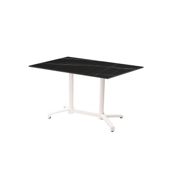 Stolik Cross Comfort Duo biały blat HPL