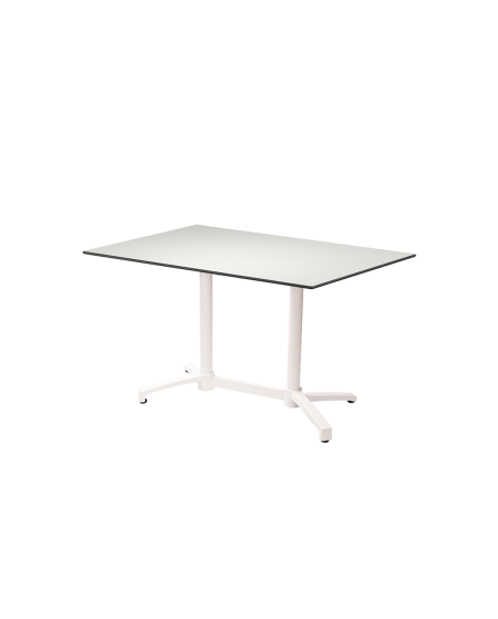 Stolik Cross Comfort Duo biały blat HPL