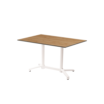 Stolik Cross Comfort Duo biały blat HPL