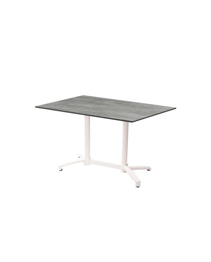 Stolik Cross Comfort Duo biały blat HPL