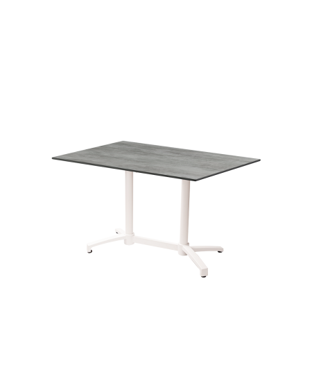 Stolik Cross Comfort Duo biały blat HPL