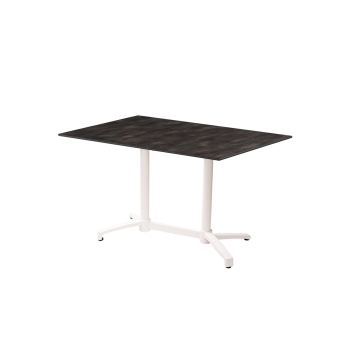 Stolik Cross Comfort Duo biały blat HPL
