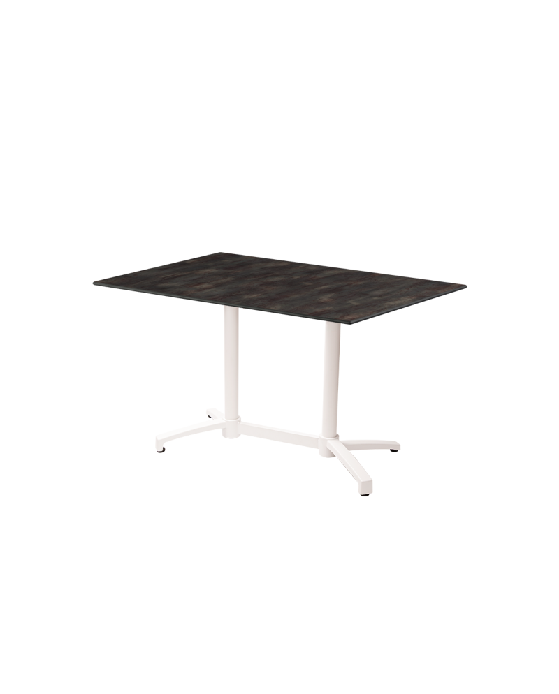 Stolik Cross Comfort Duo biały blat HPL