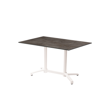 Stolik Cross Comfort Duo biały blat HPL