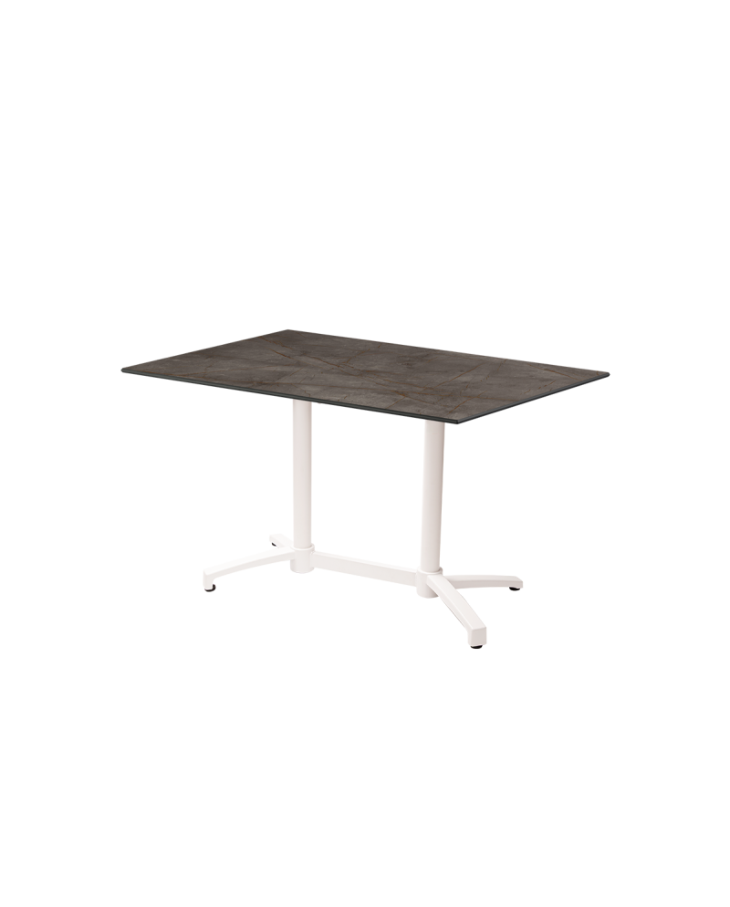 Stolik Cross Comfort Duo biały blat HPL