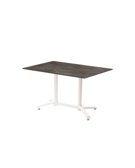 Stolik Cross Comfort Duo biały blat HPL