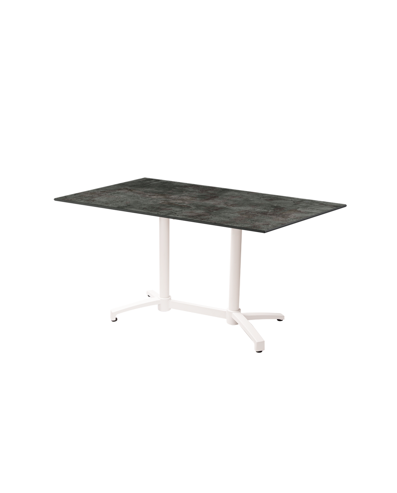 Stolik Cross Comfort Duo biały blat HPL