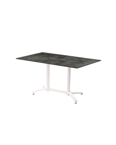 Stolik Cross Comfort Duo biały blat HPL