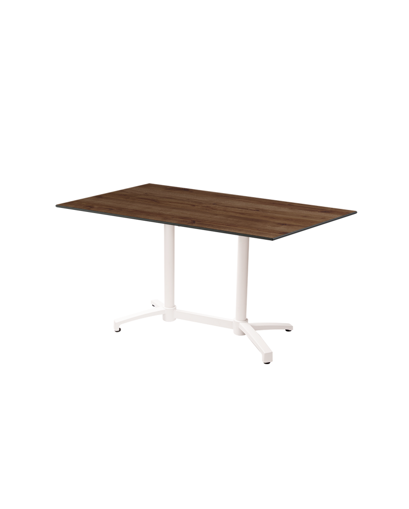 Stolik Cross Comfort Duo biały blat HPL