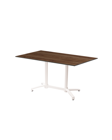 Stolik Cross Comfort Duo biały blat HPL