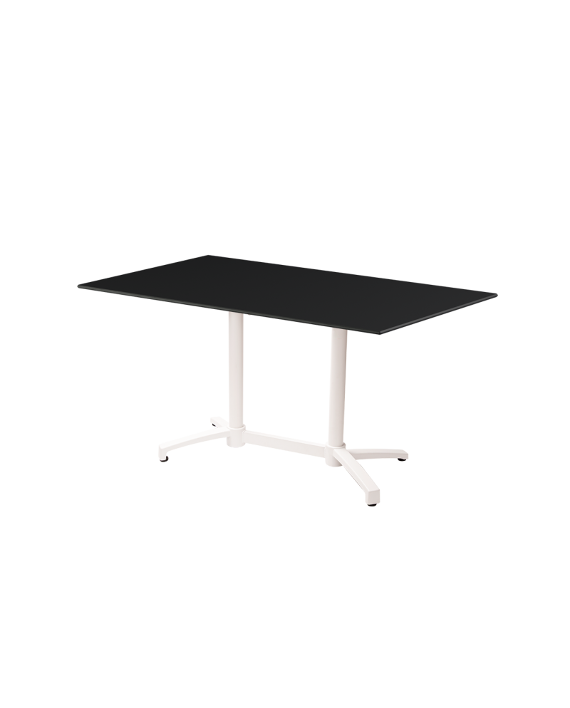 Stolik Cross Comfort Duo biały blat HPL