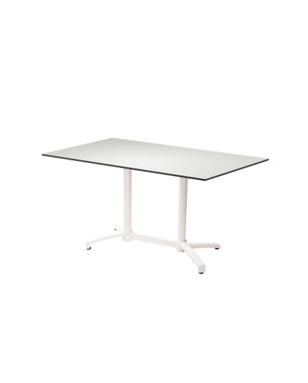 Stolik Cross Comfort Duo biały blat HPL