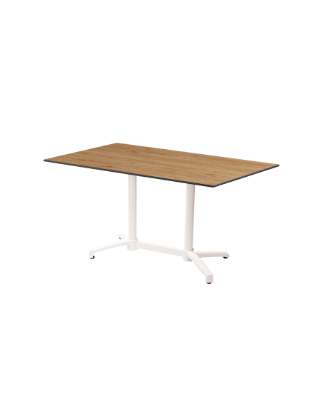 Stolik Cross Comfort Duo biały blat HPL