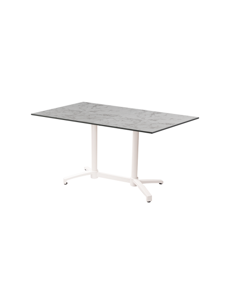 Stolik Cross Comfort Duo biały blat HPL