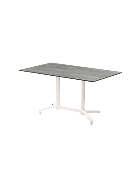 Stolik Cross Comfort Duo biały blat HPL