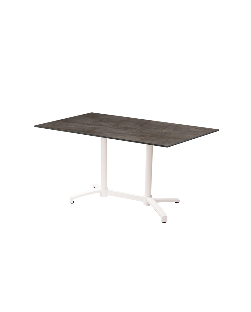 Stolik Cross Comfort Duo biały blat HPL