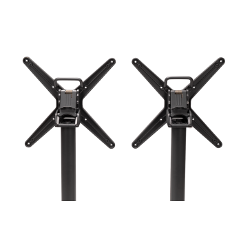 Stolik Cross Comfort Duo szary blat HPL