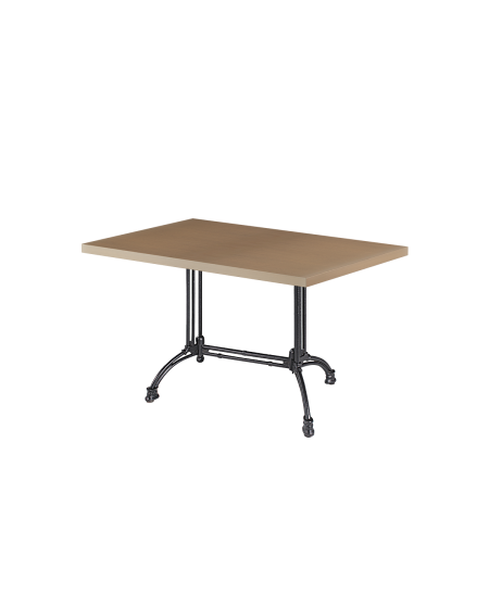 Stolik Rustical Duo blat drewniano-fornirowany