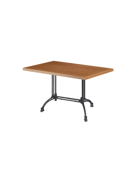 Stolik Rustical Duo blat drewniano-fornirowany