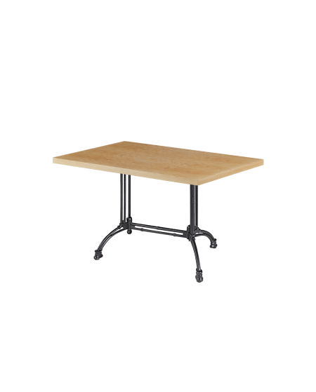 Stolik Rustical Duo blat drewniano-fornirowany