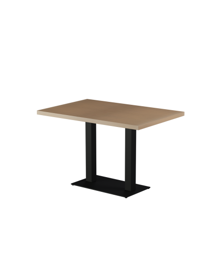 Stolik Alfa Duo blat drewniano-fornirowany