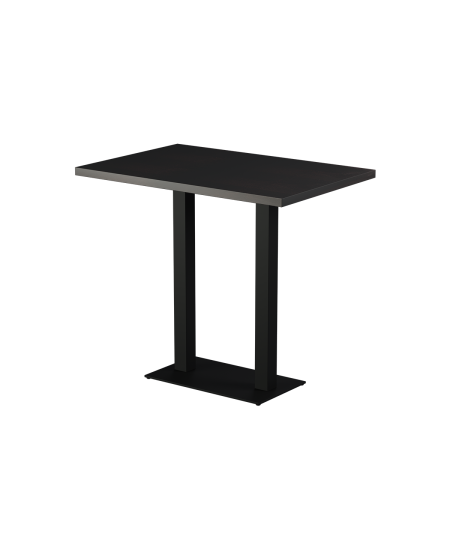 Stolik Alfa Bar Duo blat drewniano-fornirowany