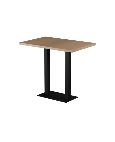 Stolik Alfa Bar Duo blat drewniano-fornirowany