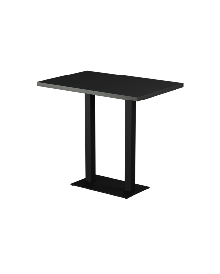 Stolik Alfa Bar Duo blat drewniano-fornirowany