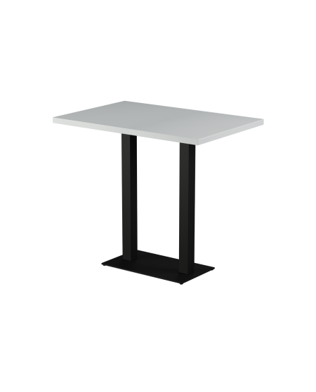 Stolik Alfa Bar Duo blat drewniano-fornirowany