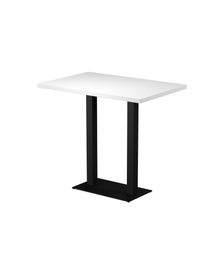 Stolik Alfa Bar Duo blat drewniano-fornirowany