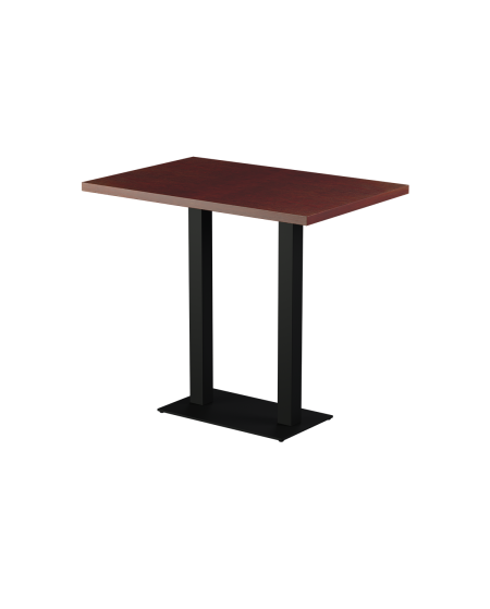 Stolik Alfa Bar Duo blat drewniano-fornirowany