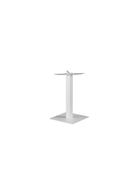 Stolik Alfa S biały blat drewniano-fornirowany