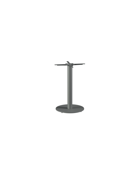 Stolik Alfa R szary blat drewniano-fornirowany