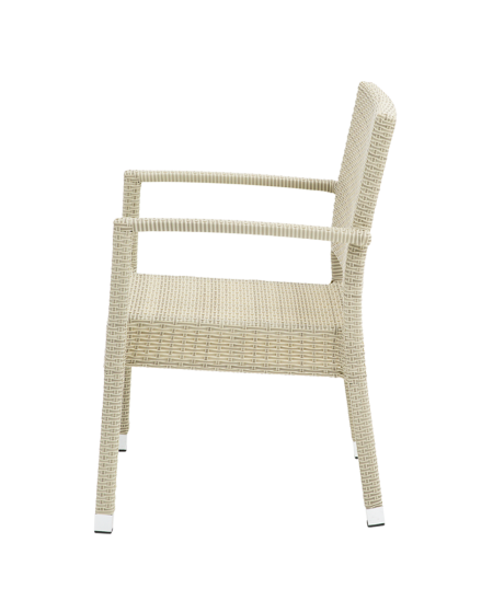 Krzesło Leonardo kość słoniowa