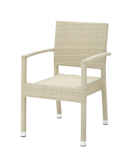 Krzesło Leonardo kość słoniowa