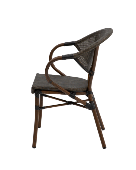 Krzesło Camillo brązowe