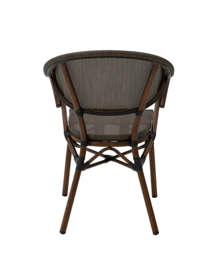 Krzesło Camillo brązowe